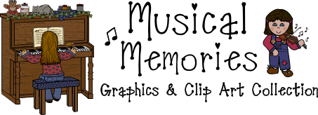Music graphics music clip art musical memories collection image
