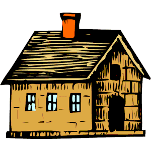 Cottage 3 clipart, cliparts of Cottage 3 free download