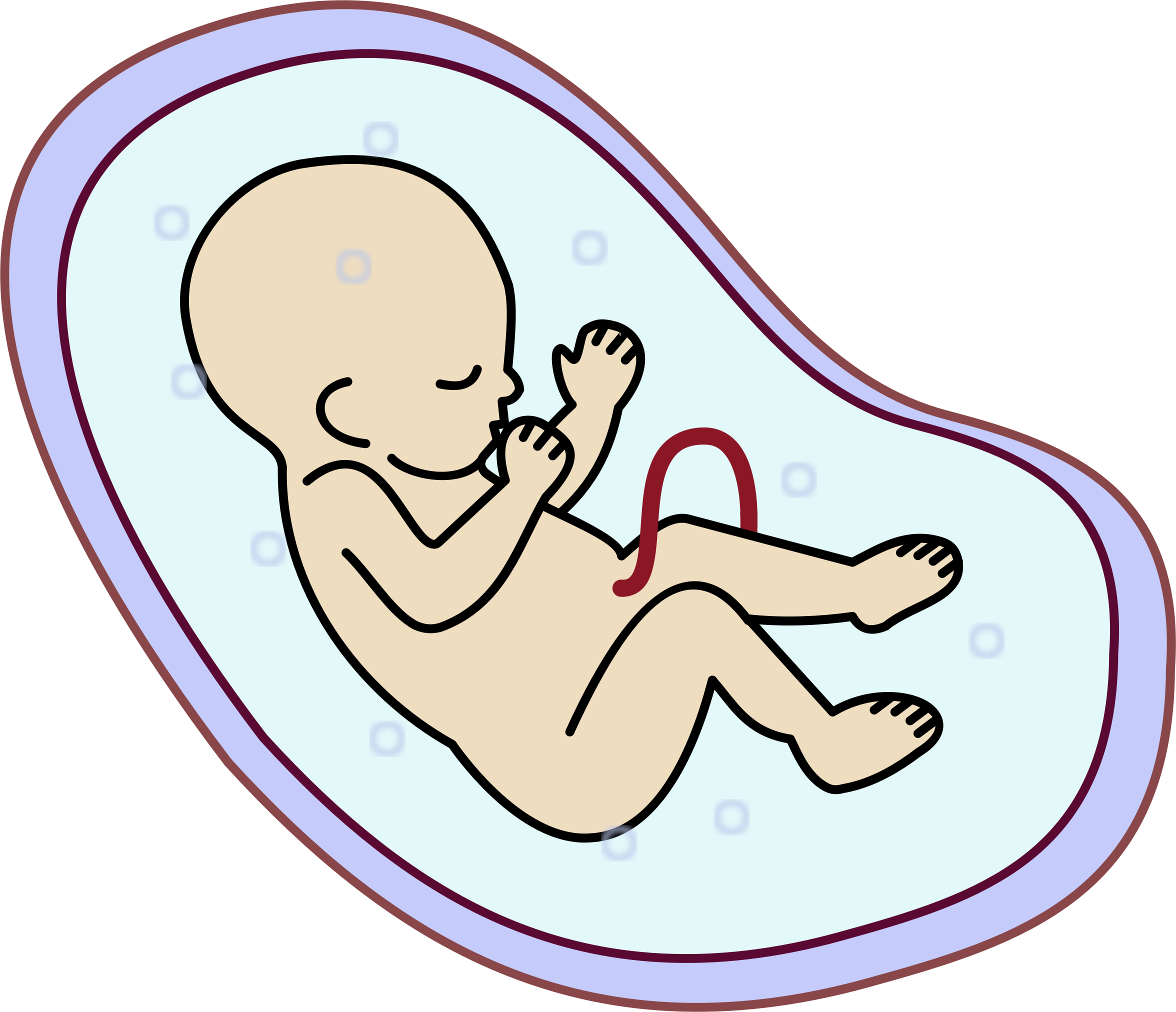 free clipart baby in womb - photo #1