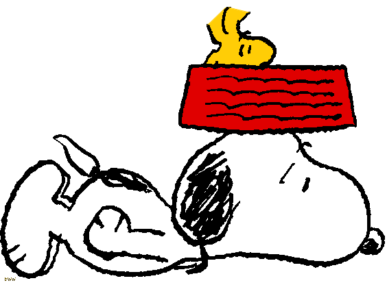 snoopy and woodstock clipart