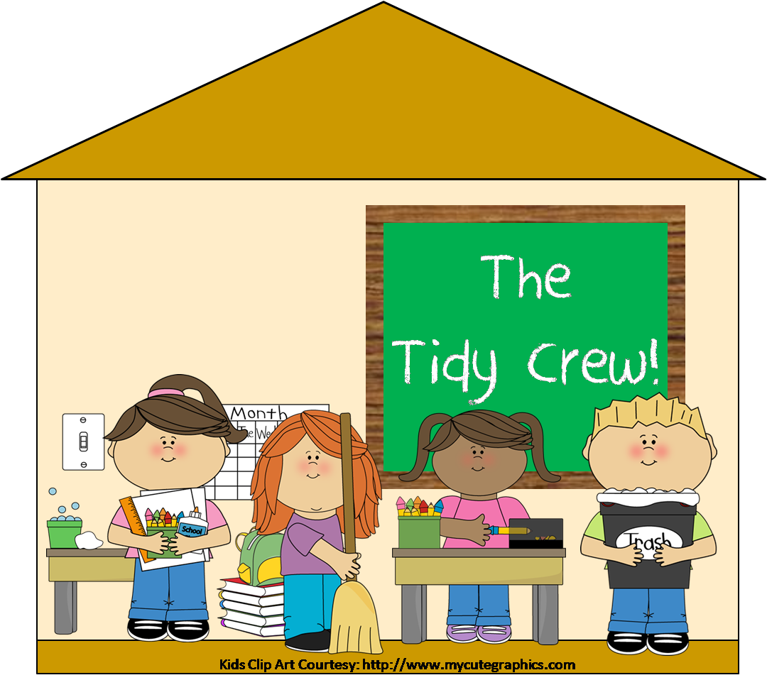 Classroom Clean Up Clipart 