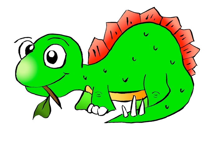 plant eating dinosaur clipart - Clip Art Library