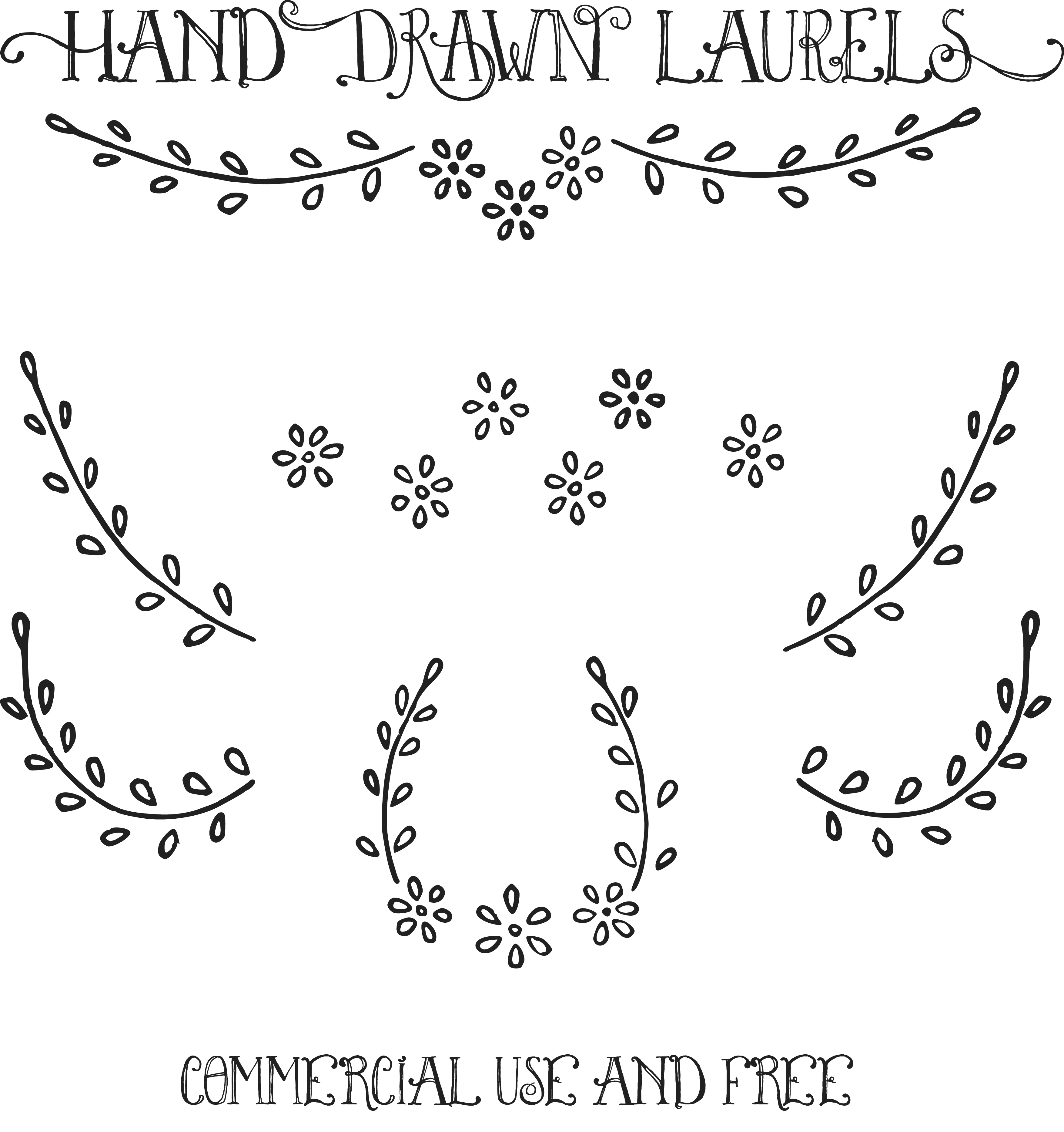 Royalty Free Image  Hand Drawn Laurels Clip Art , Vectors