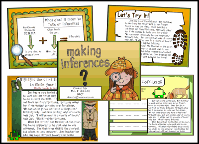 The AmazingClassroom Blog: Making Inferences , Drawing Conclusions