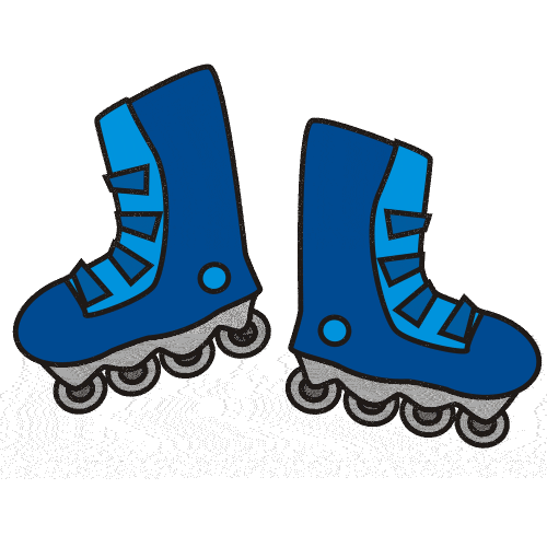 Skating gallery for hockey skate clip art free image