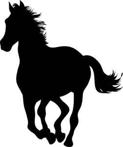 Wild Horse Clipart Image