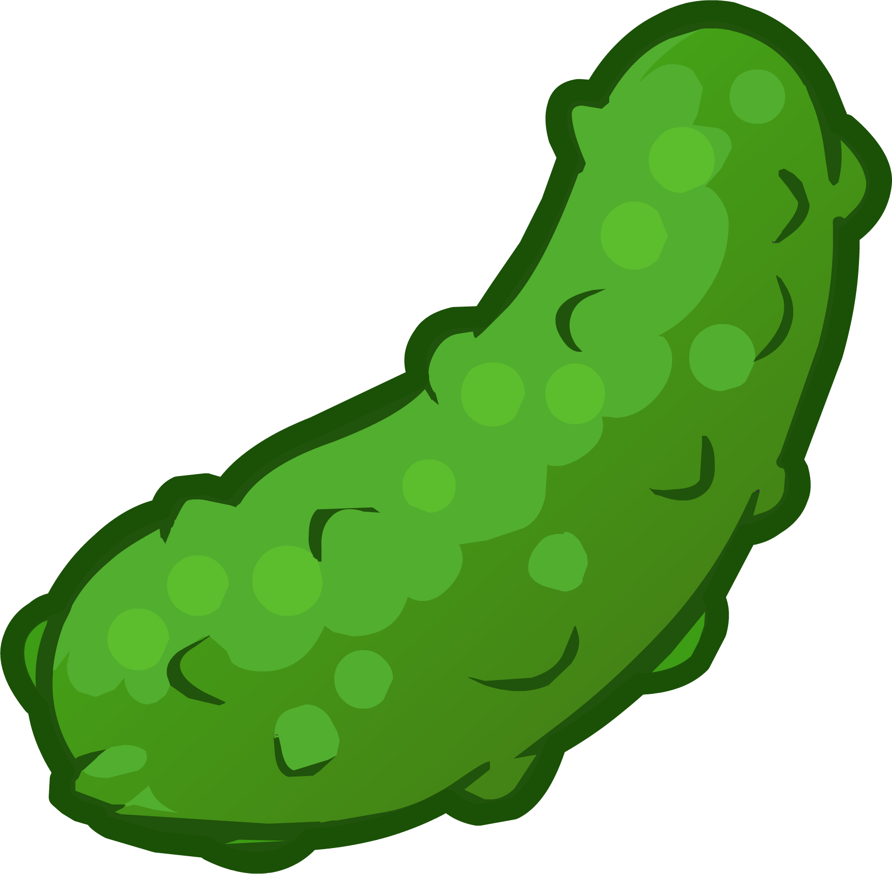 pickle clipart black and white