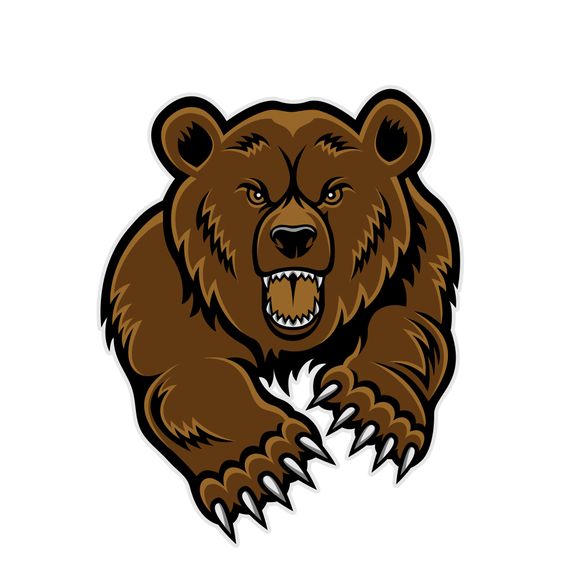 Bear Mascot Clipart 