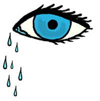 Crying Eyes Clip Art