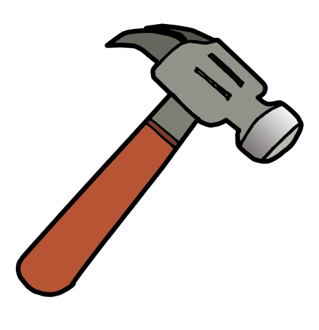 Common hammer free clip art free clipart image image 