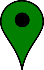 Green Location Pin Clip Art 