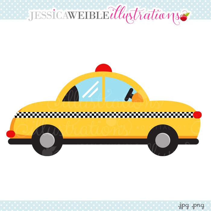 yellow cab clipart - photo #43