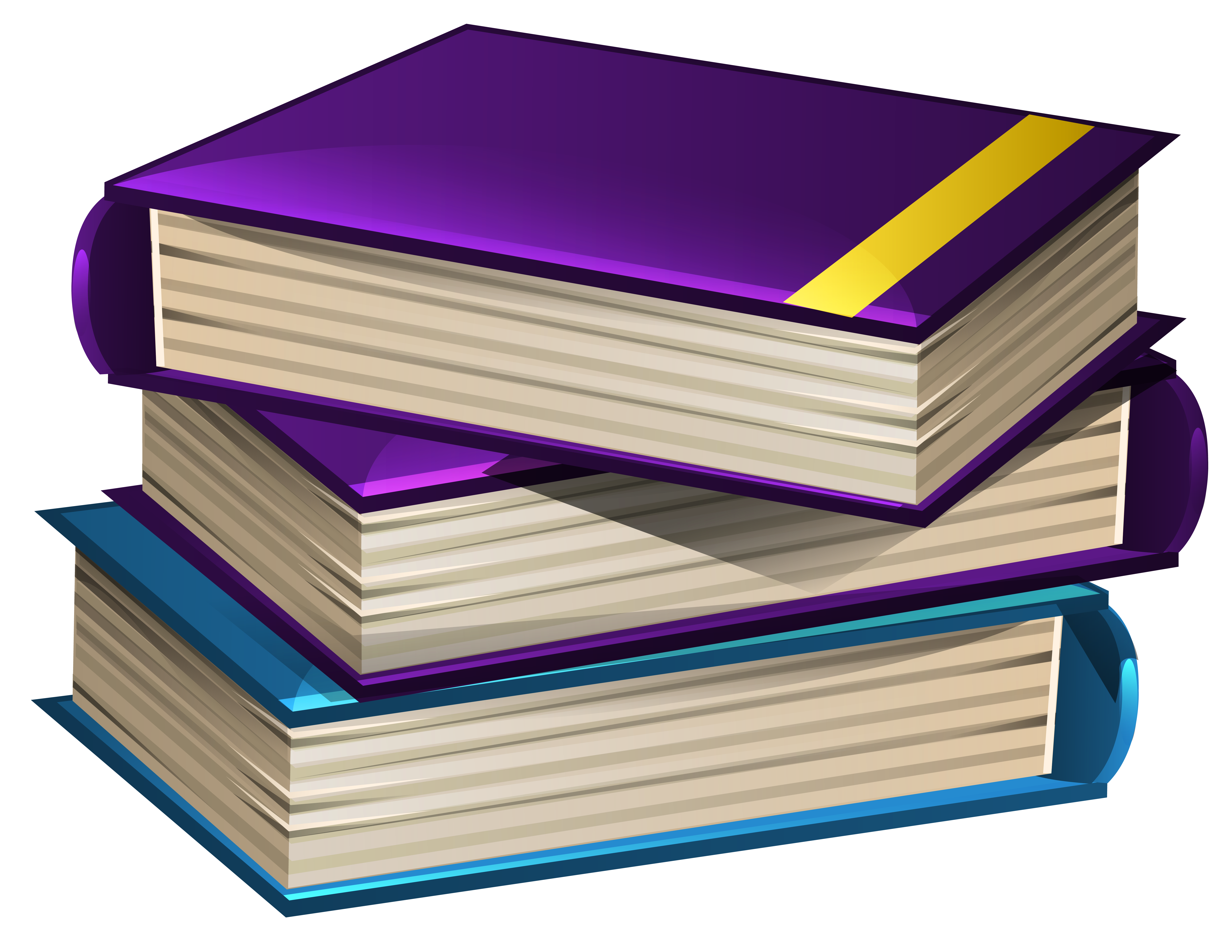 School Books PNG Clipart Image 