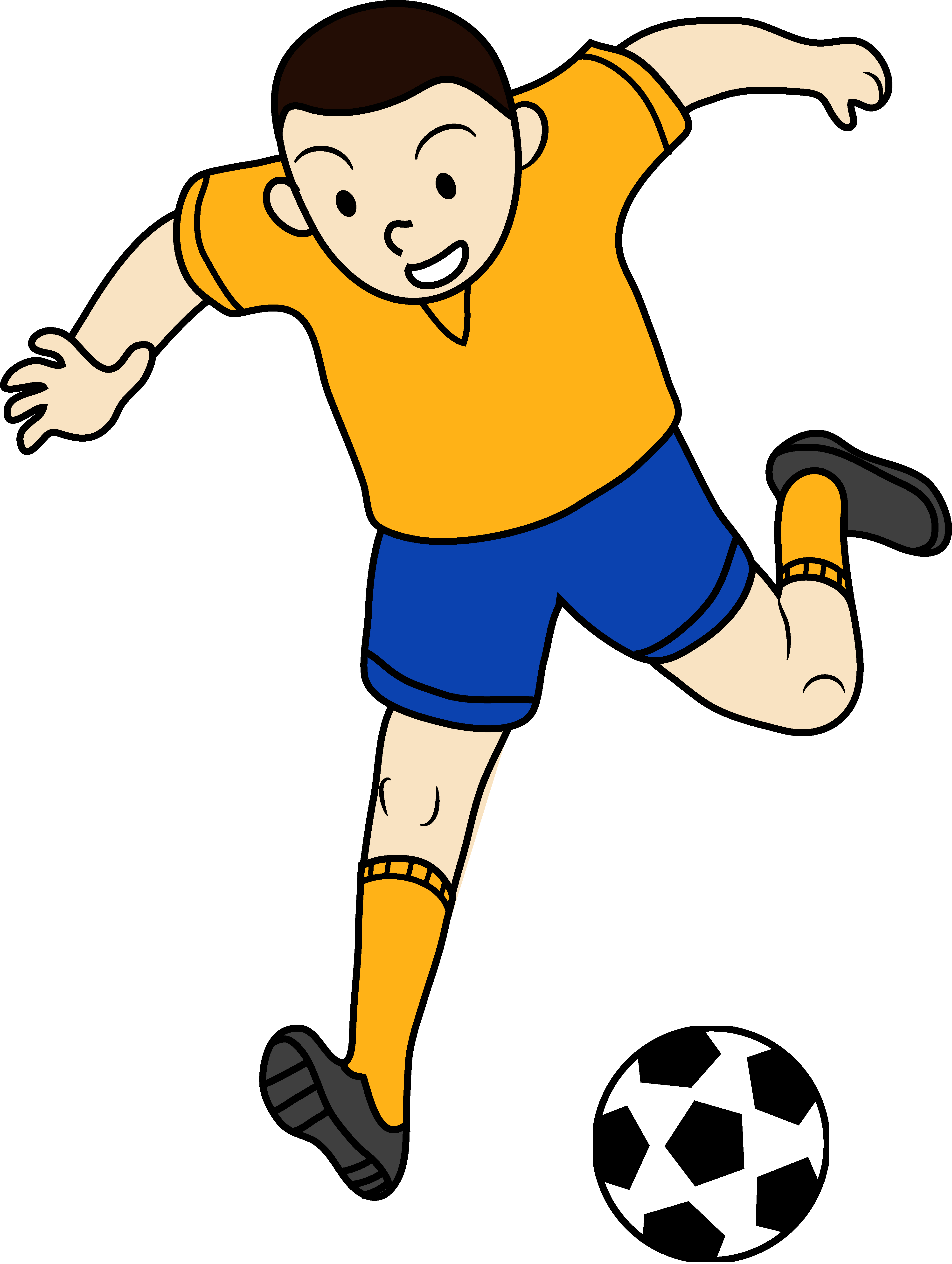 Kids Playing Sports Clipart