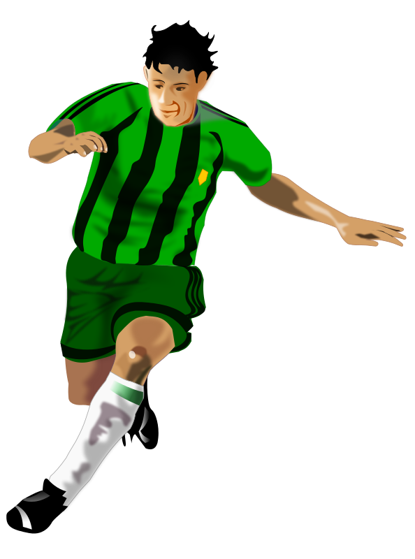 Image of Soccer Player Clipart Free Soccer Player Clip Art