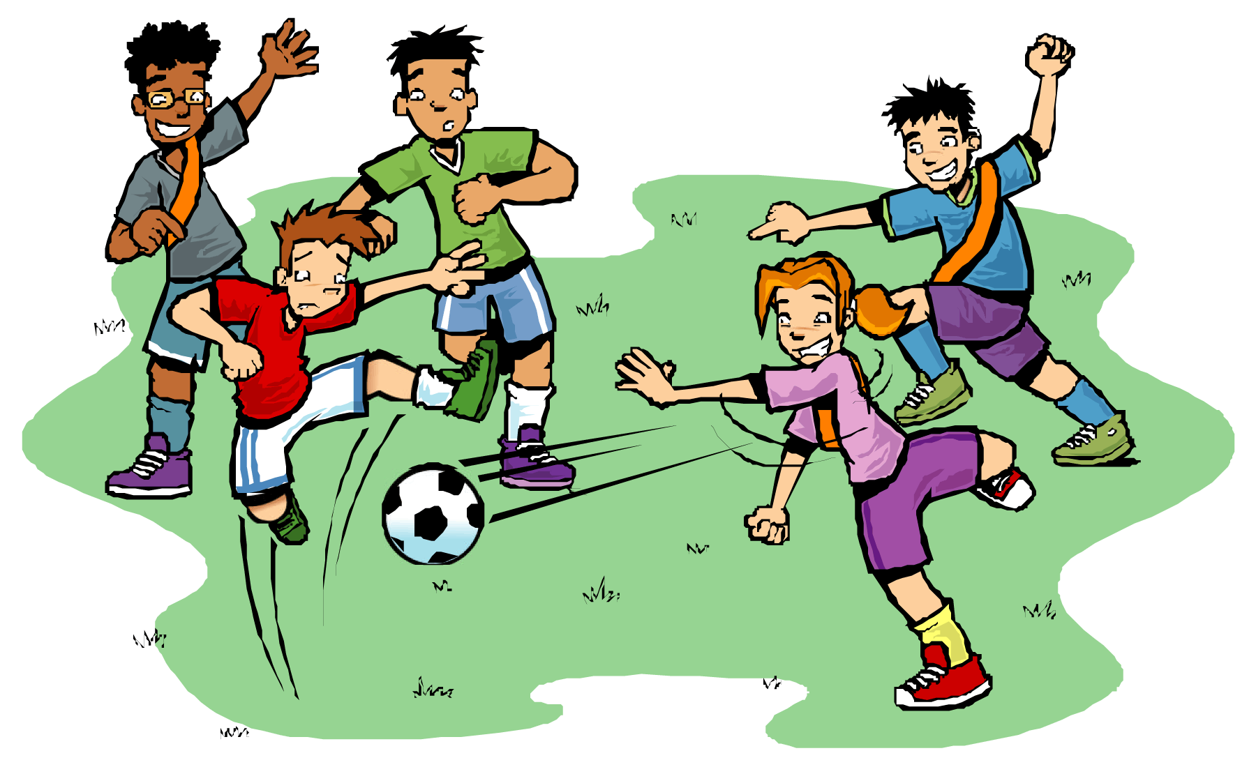 Football player cliparts clipart