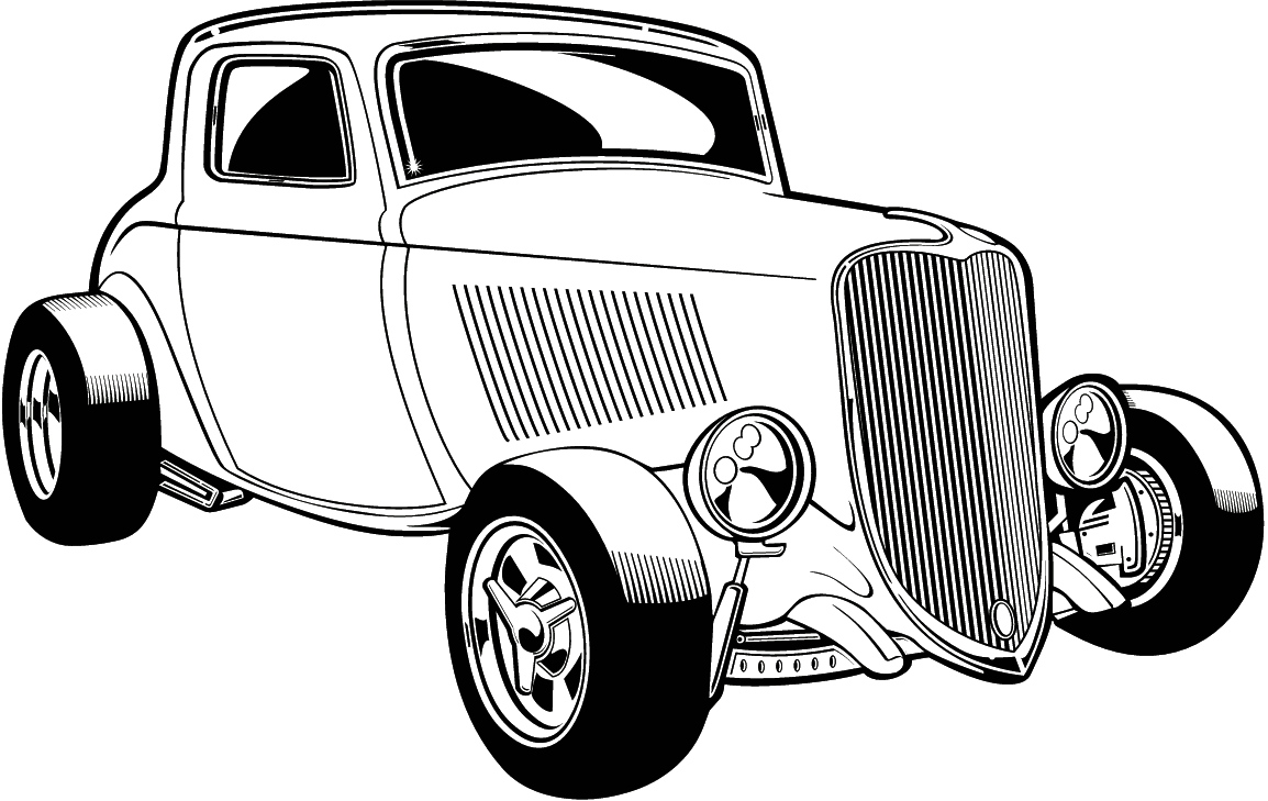 Hot Rod Clip Art 