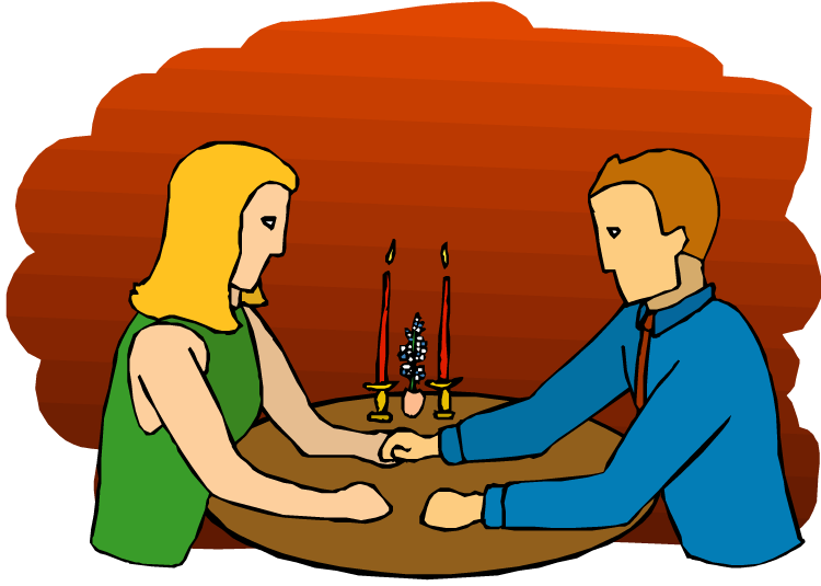 Couples Date Night Clipart 