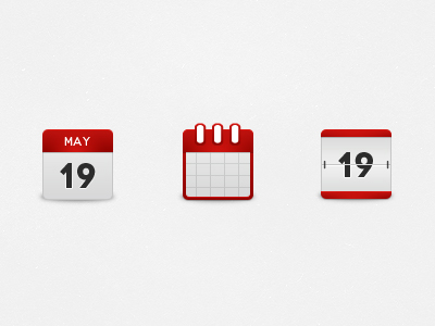 Date Icons, Clipart