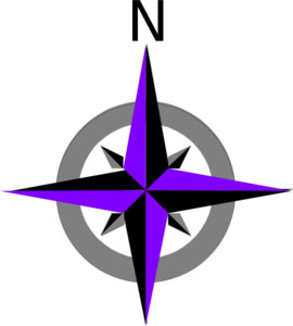 Compass North Clipart