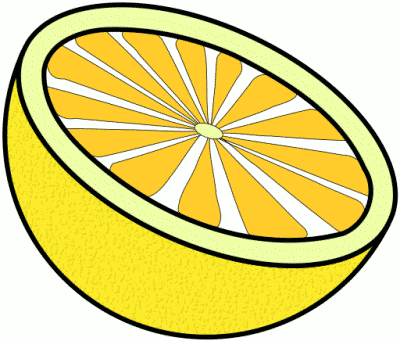 Lemon Clip Art Borders