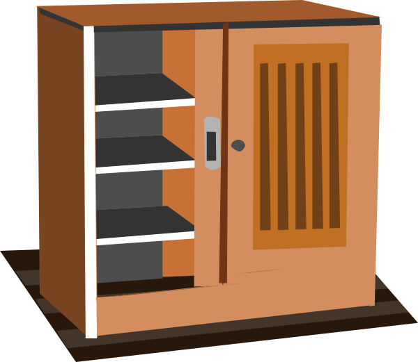 free clipart kitchen cabinets - photo #12