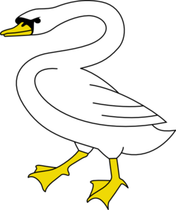 Swan free clipart image
