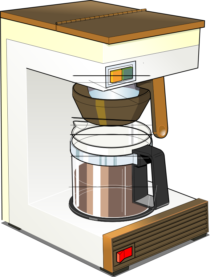 clipart coffee machine - photo #18