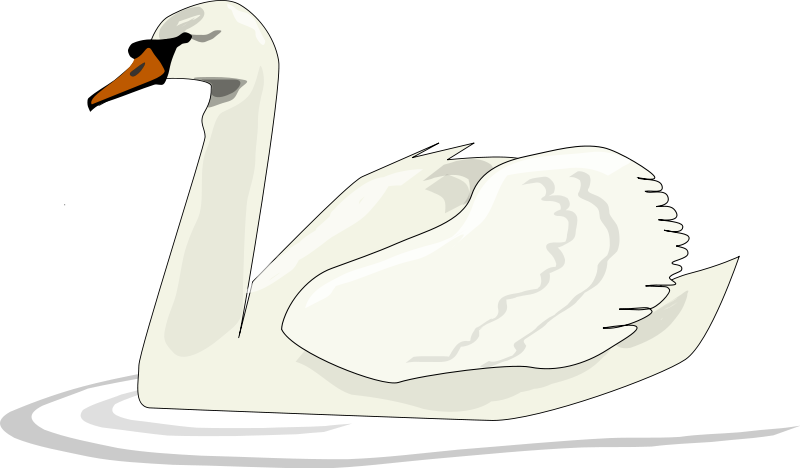 Free to Use , Public Domain Swan Clip Art