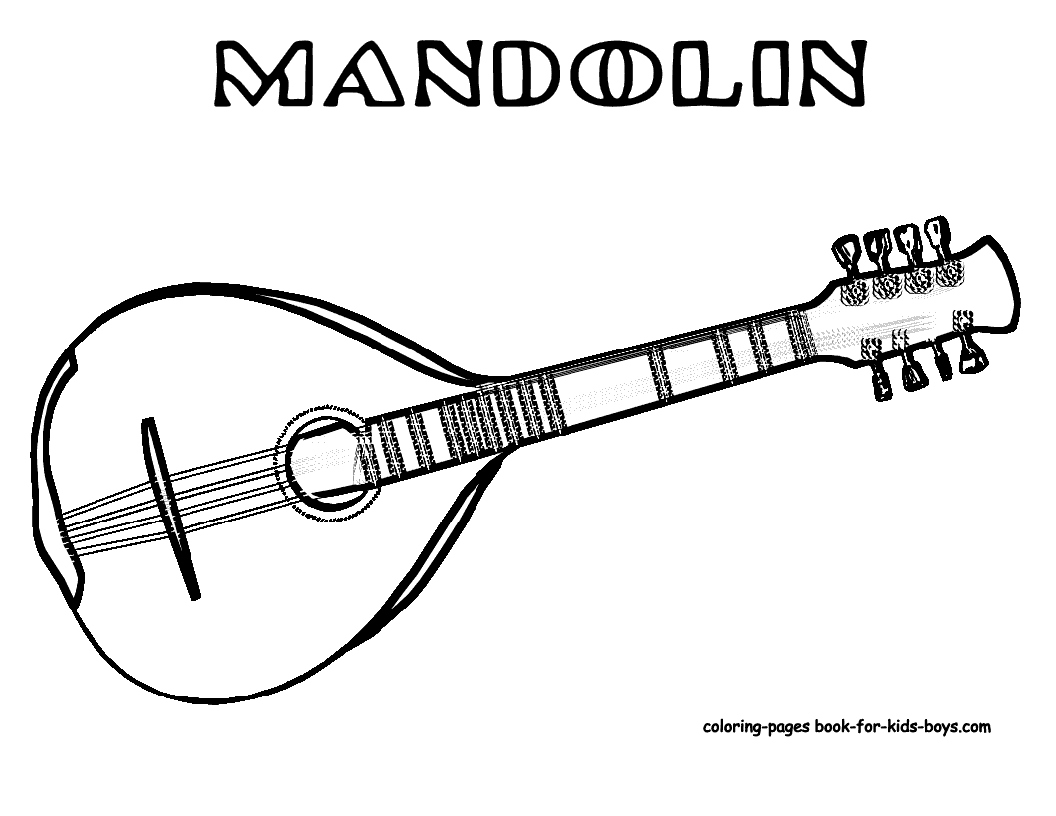 Free coloring pages of music border 