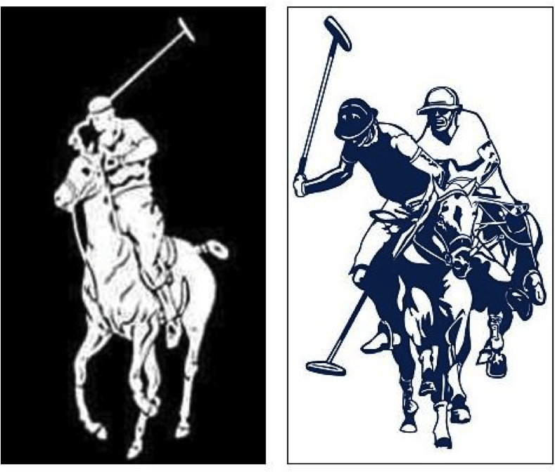 polo assn vs ralph lauren logo