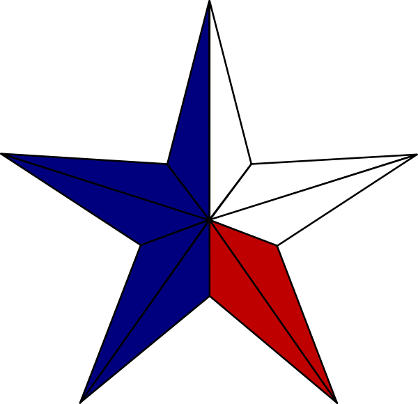 Texas Star Clipart