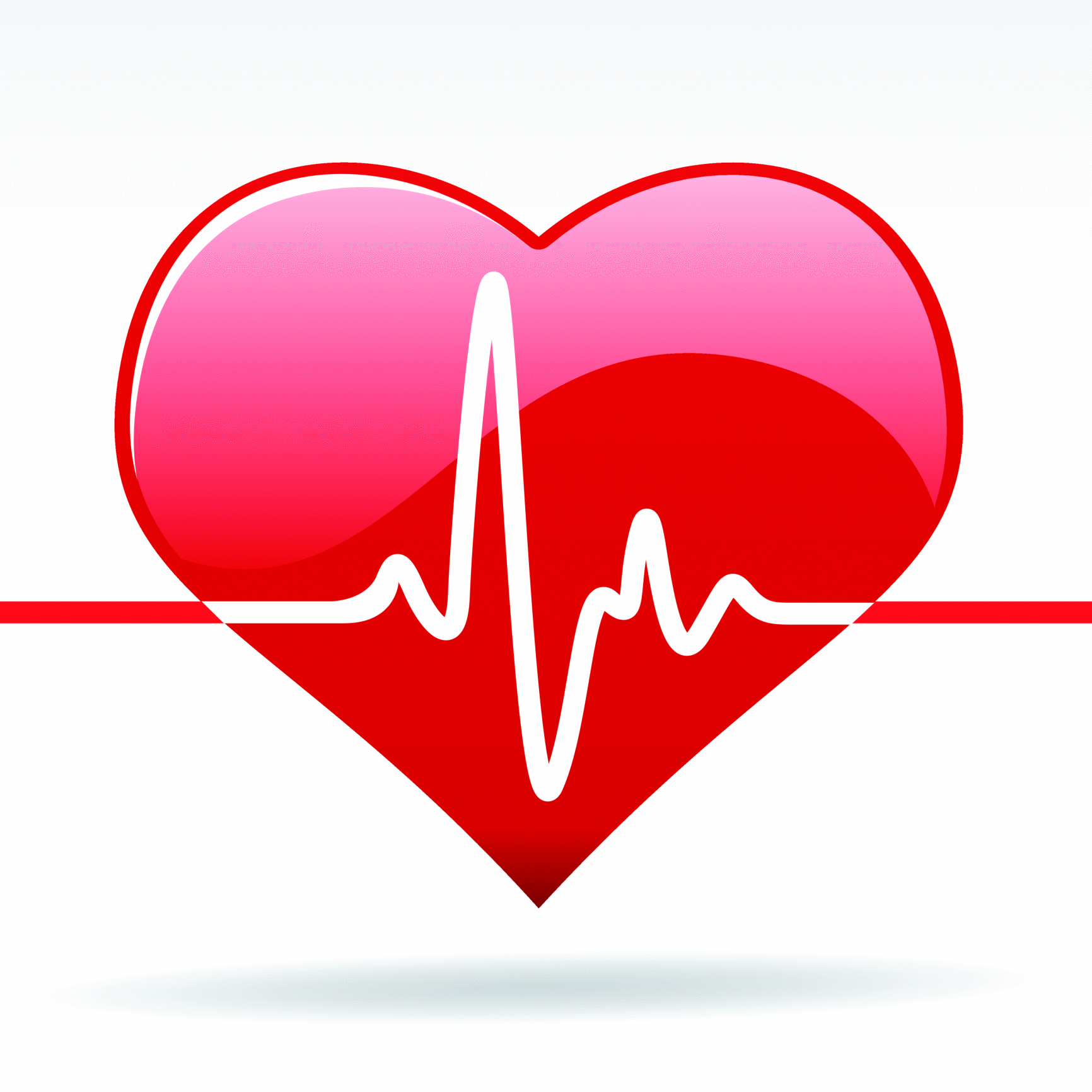 Healthy Heart Beat Clipart