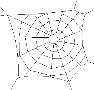 Clipart spider web pattern