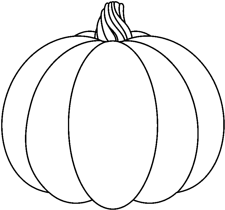 Owl clipart black and white for pumpkin