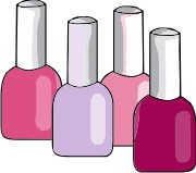 clip art cartoon nail polish - Clip Art Library