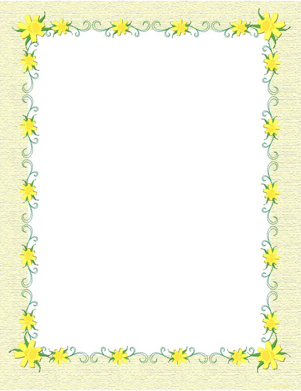 spring clip art borders