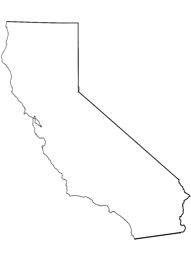 How To Draw California Map United States Map