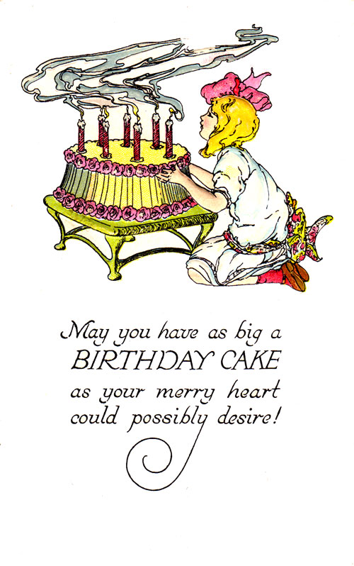 Funny Women Birthday Clipart