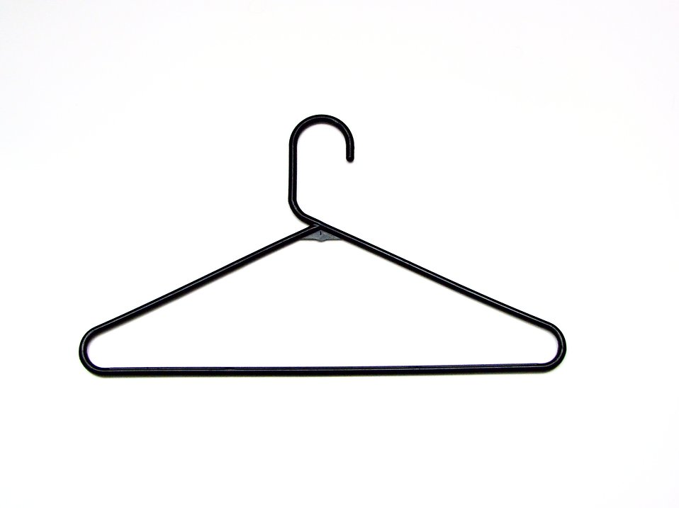 Clipart coat hanger