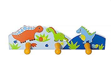 Amazon: Kids Dinosaur Themed Coat Hook Wall Hooks for Boys