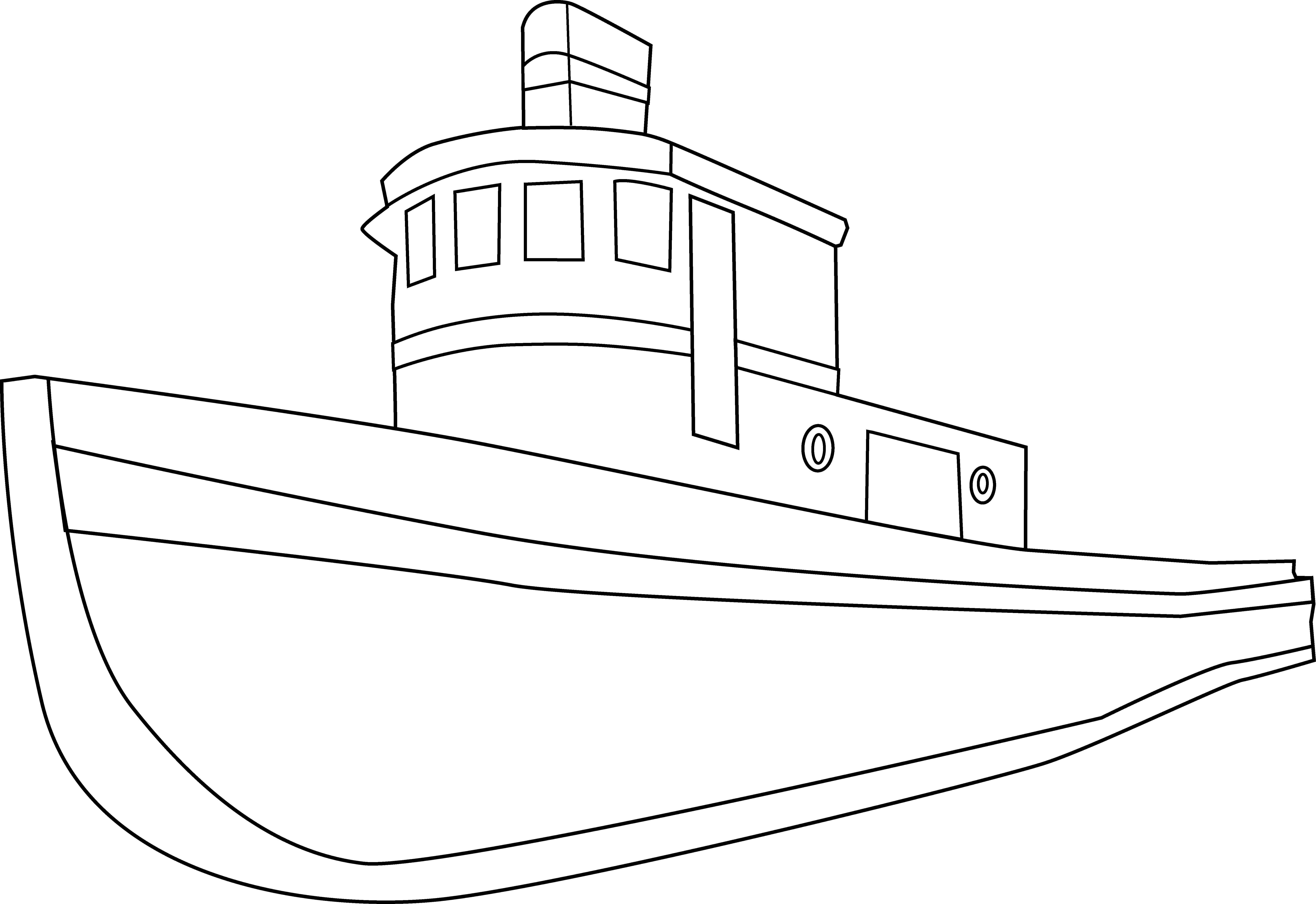 Ship boat clipart black and white free clipart image image