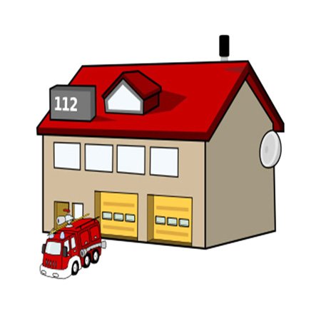 fire station clip art - Clip Art Library