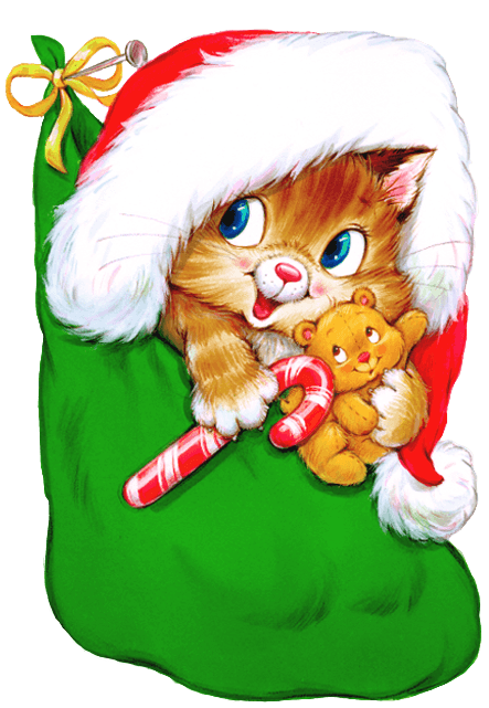 Free Cat Christmas Cliparts, Download Free Cat Christmas Cliparts png
