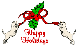 holiday cat clipart cartoon