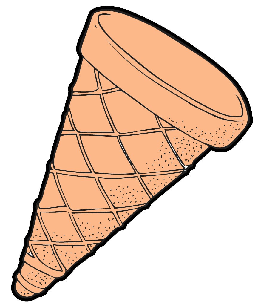 Ice cream no cone clipart