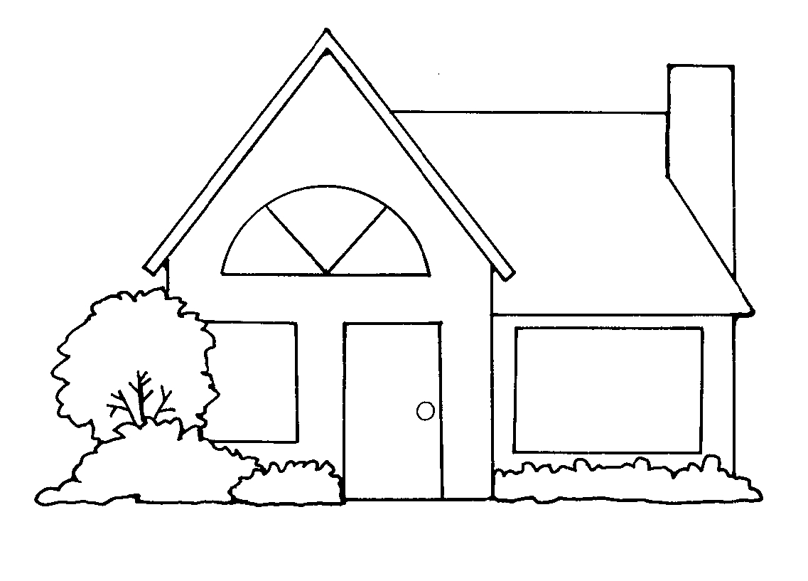 House Clipart Black And White Clip Art Library