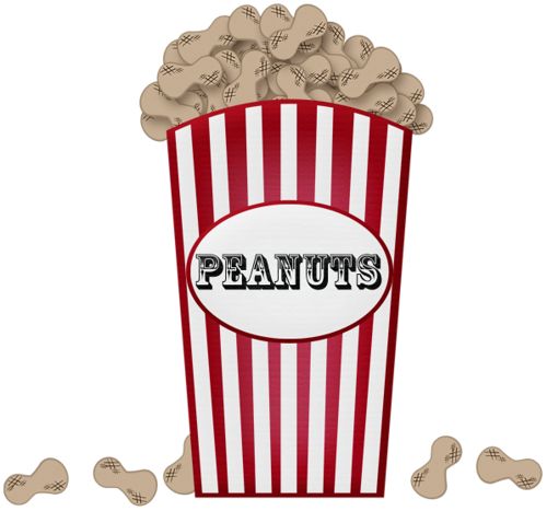 Boiled peanuts clipart
