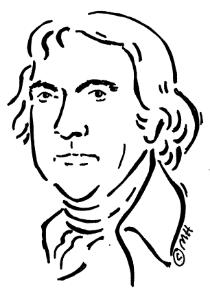 Thomas Jefferson Clipart