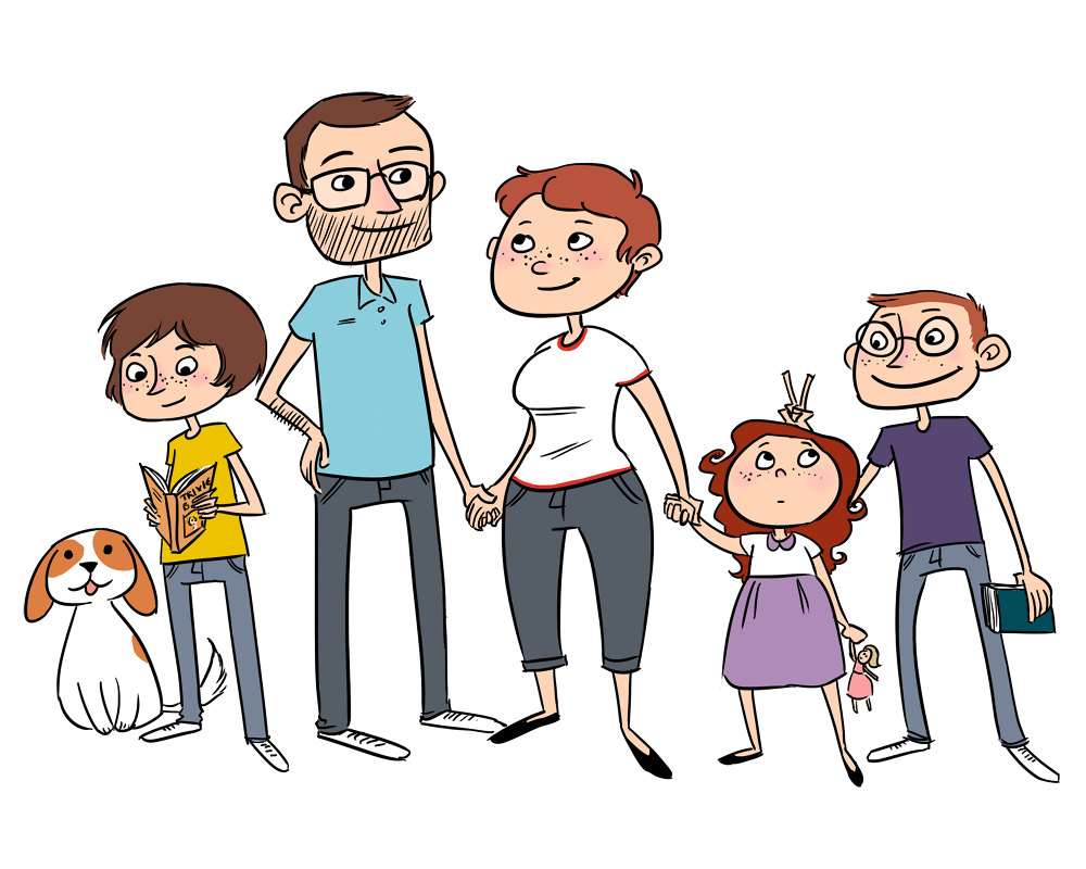 Family Members Clipart
